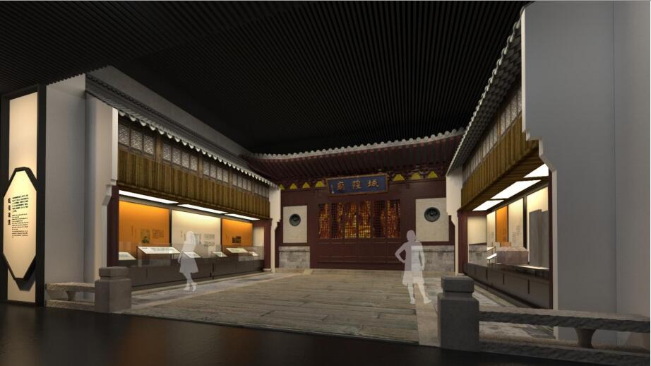 上?？h700年數(shù)字博物館設(shè)計(jì)效果圖-互動游戲
